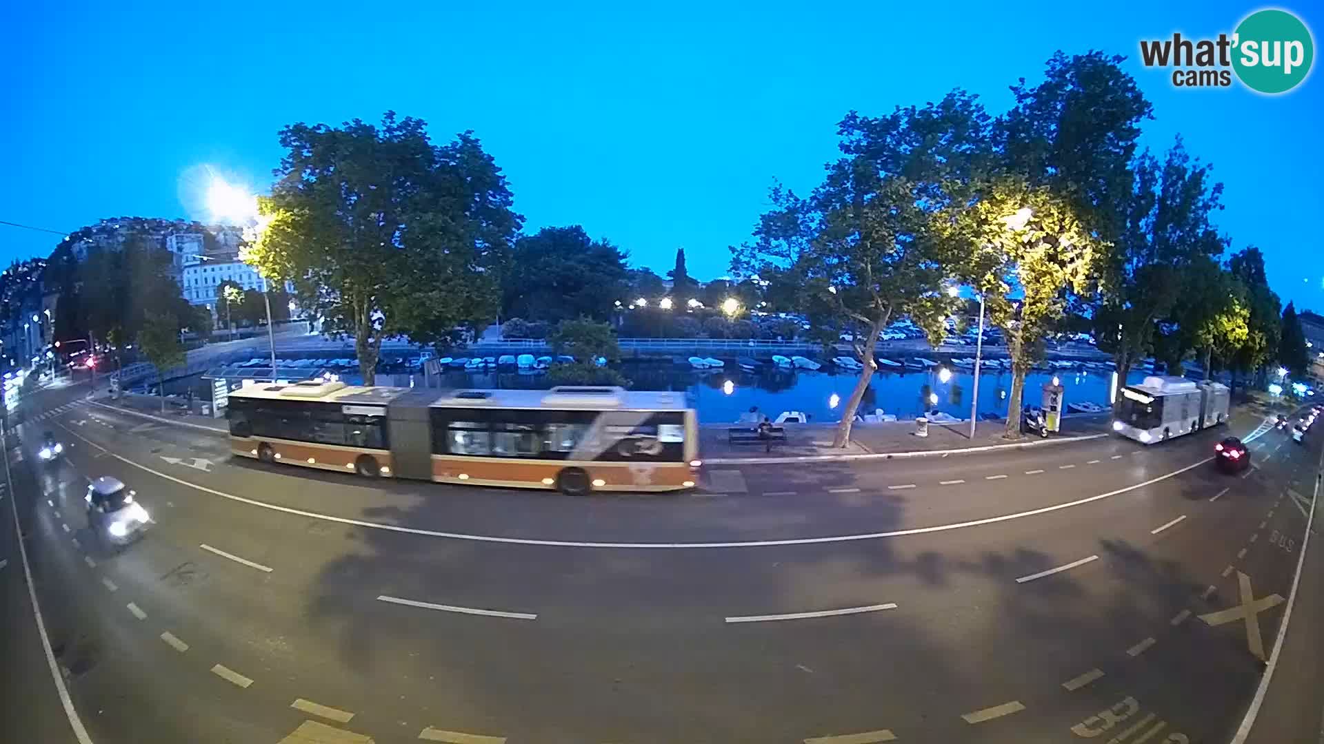 Rijeka –  La vista de Trsat y de Sušak