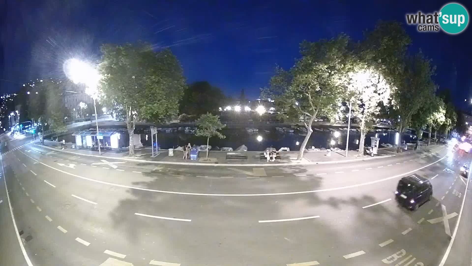 Rijeka –  pogled na Trsat i Sušak