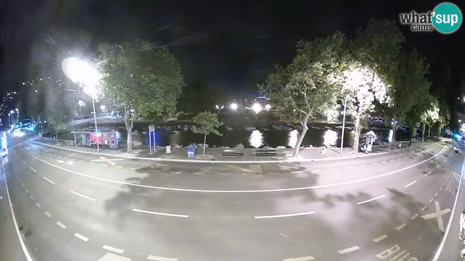 Rijeka –  La vista de Trsat y de Sušak