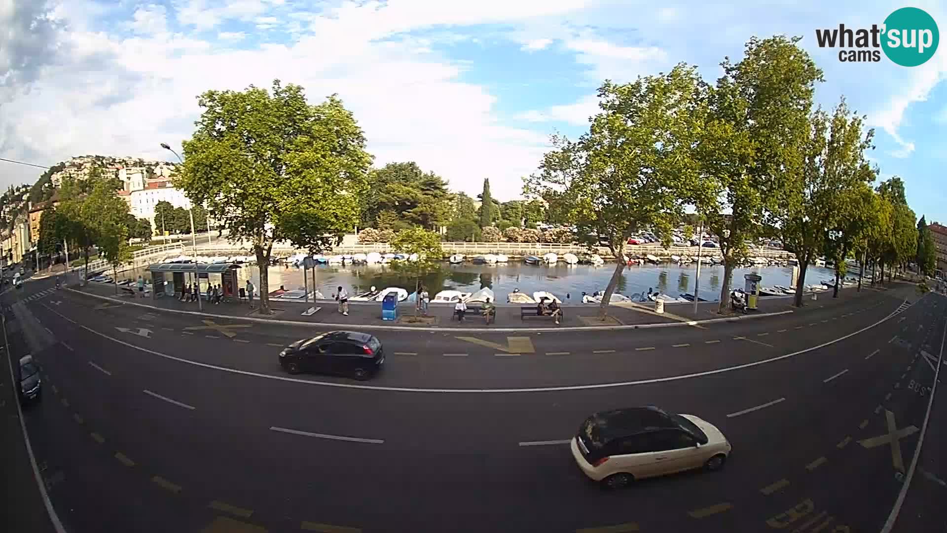 Rijeka – Der Blick auf Trsat und Sušak