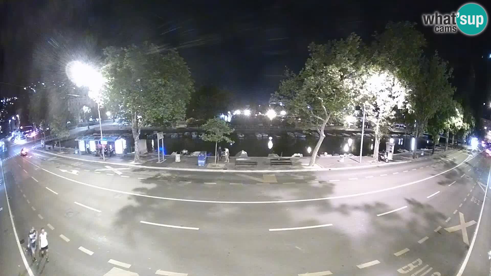 Rijeka –  La vista de Trsat y de Sušak
