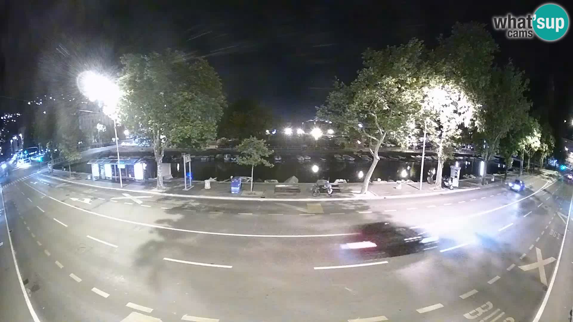 Rijeka –  La vista de Trsat y de Sušak