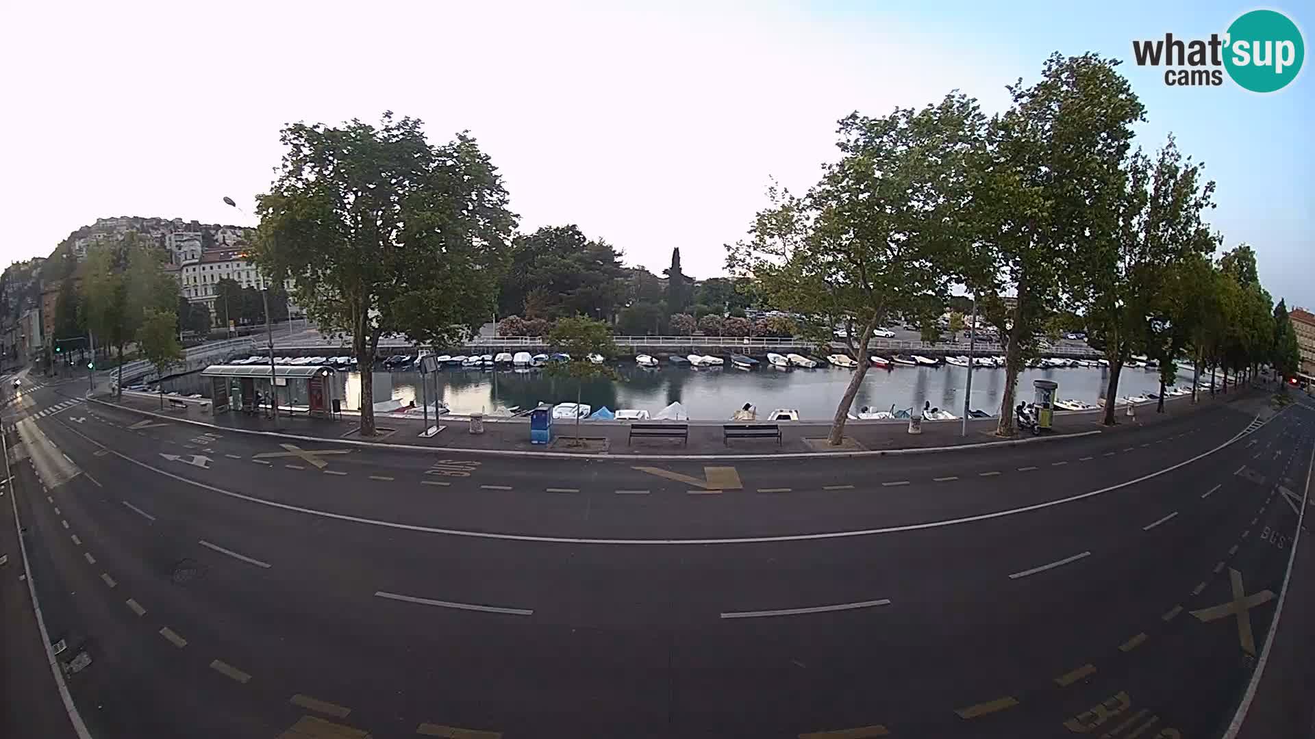Rijeka –  La vue de Trsat et Sušak