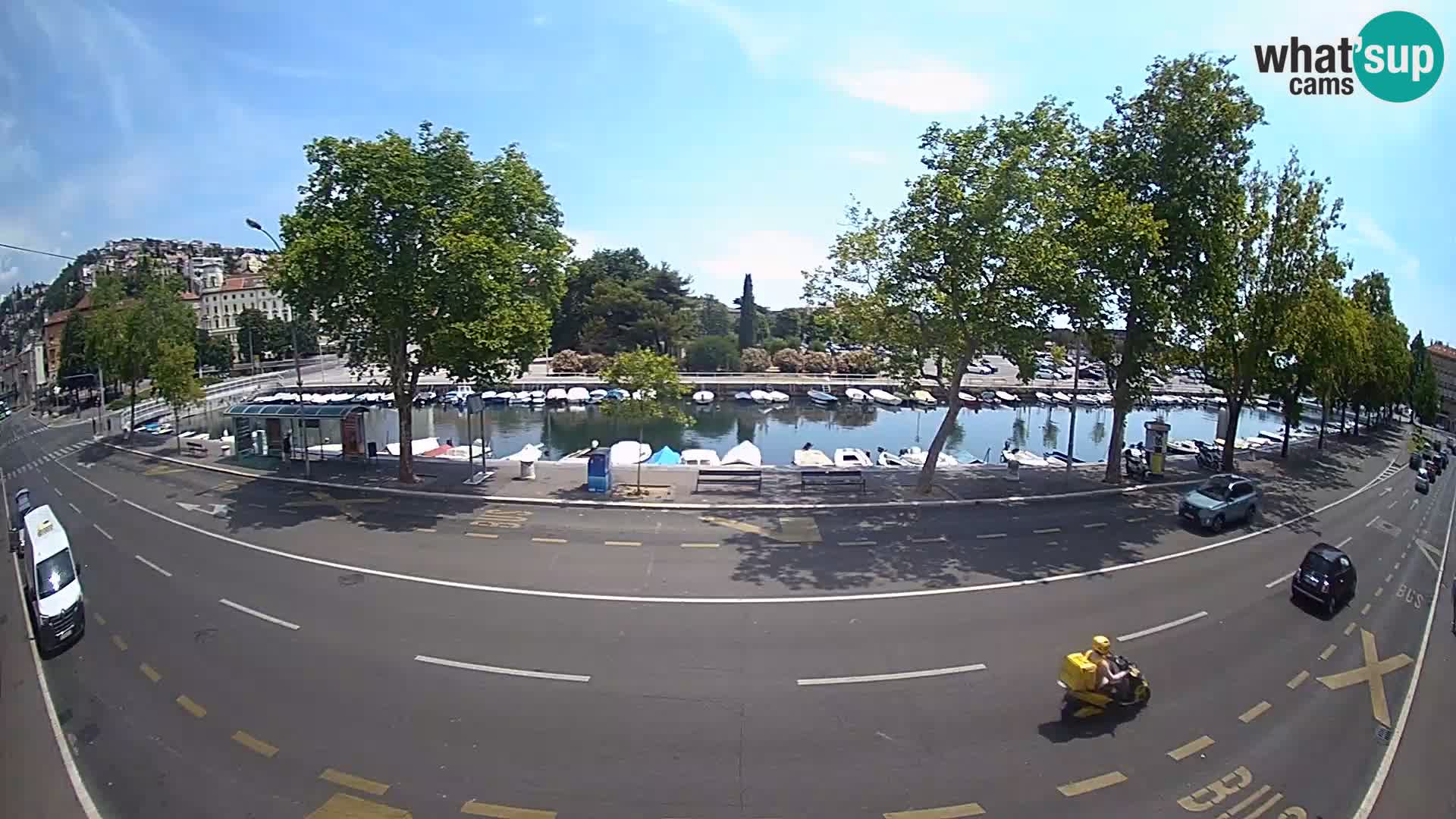 Rijeka –  pogled na Trsat i Sušak