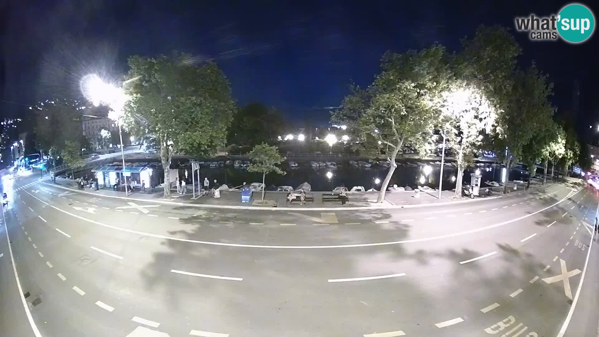 Rijeka –  La vue de Trsat et Sušak