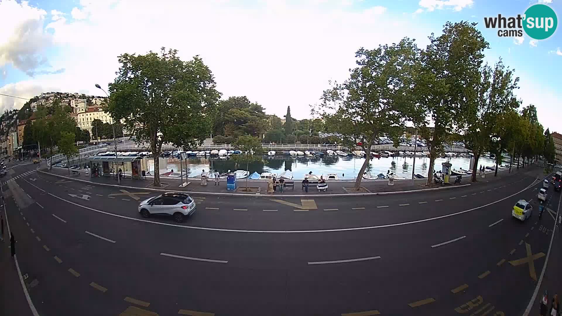 Rijeka –  pogled na Trsat i Sušak