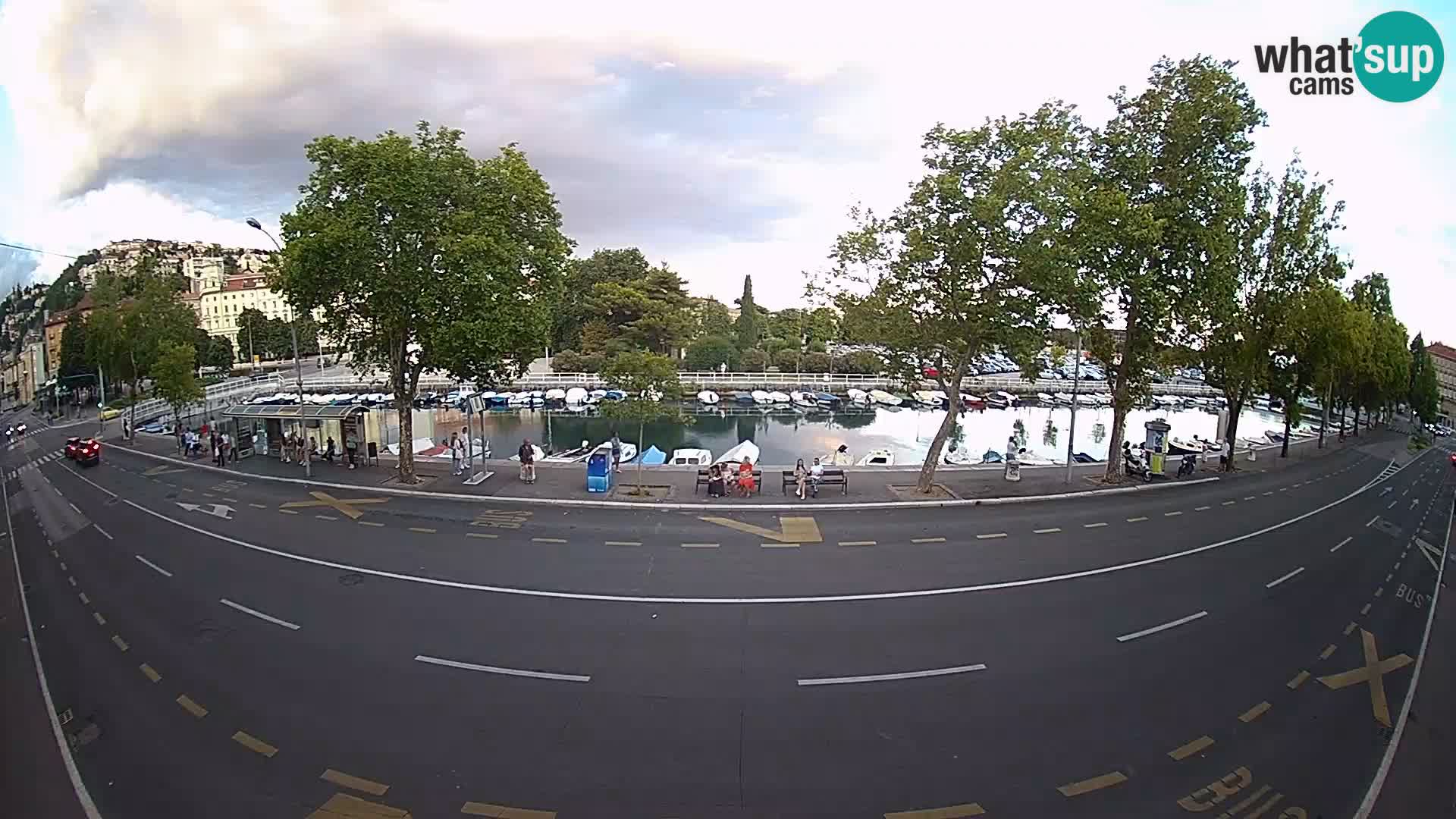 Rijeka –  La vista de Trsat y de Sušak