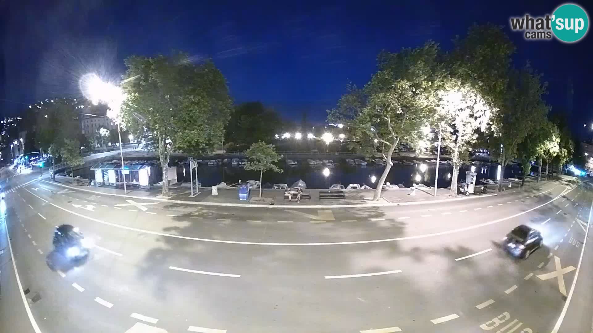 Rijeka –  La vue de Trsat et Sušak