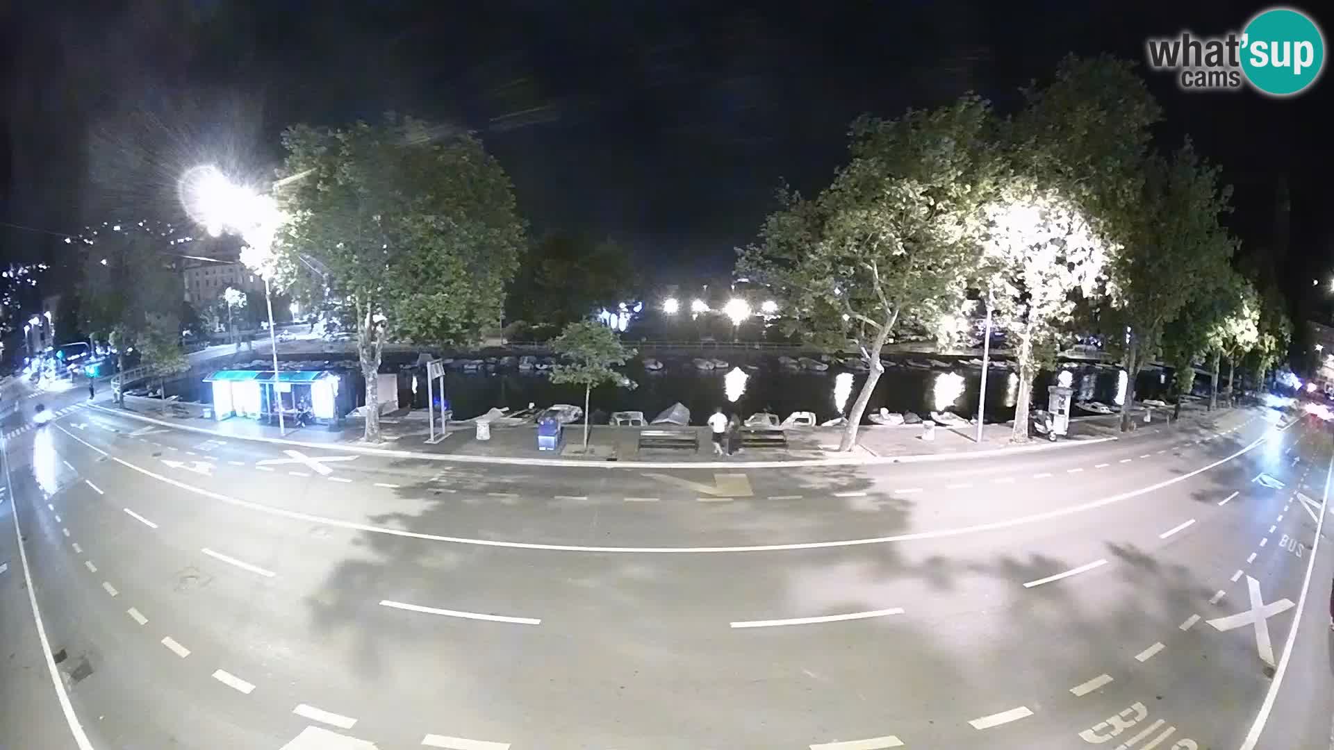 Rijeka –  La vista de Trsat y de Sušak