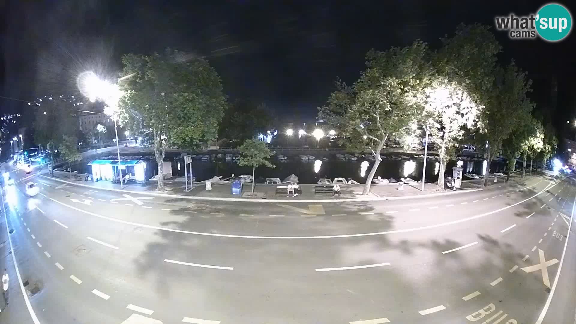 Rijeka –  La vista de Trsat y de Sušak