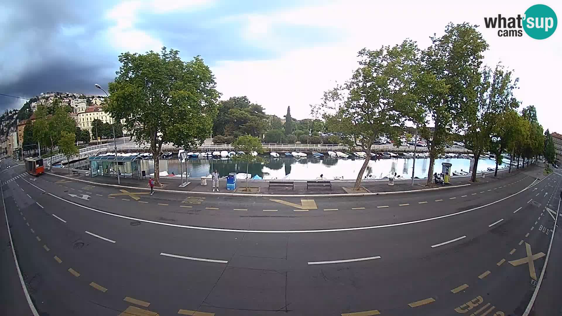 Rijeka –  pogled na Trsat i Sušak
