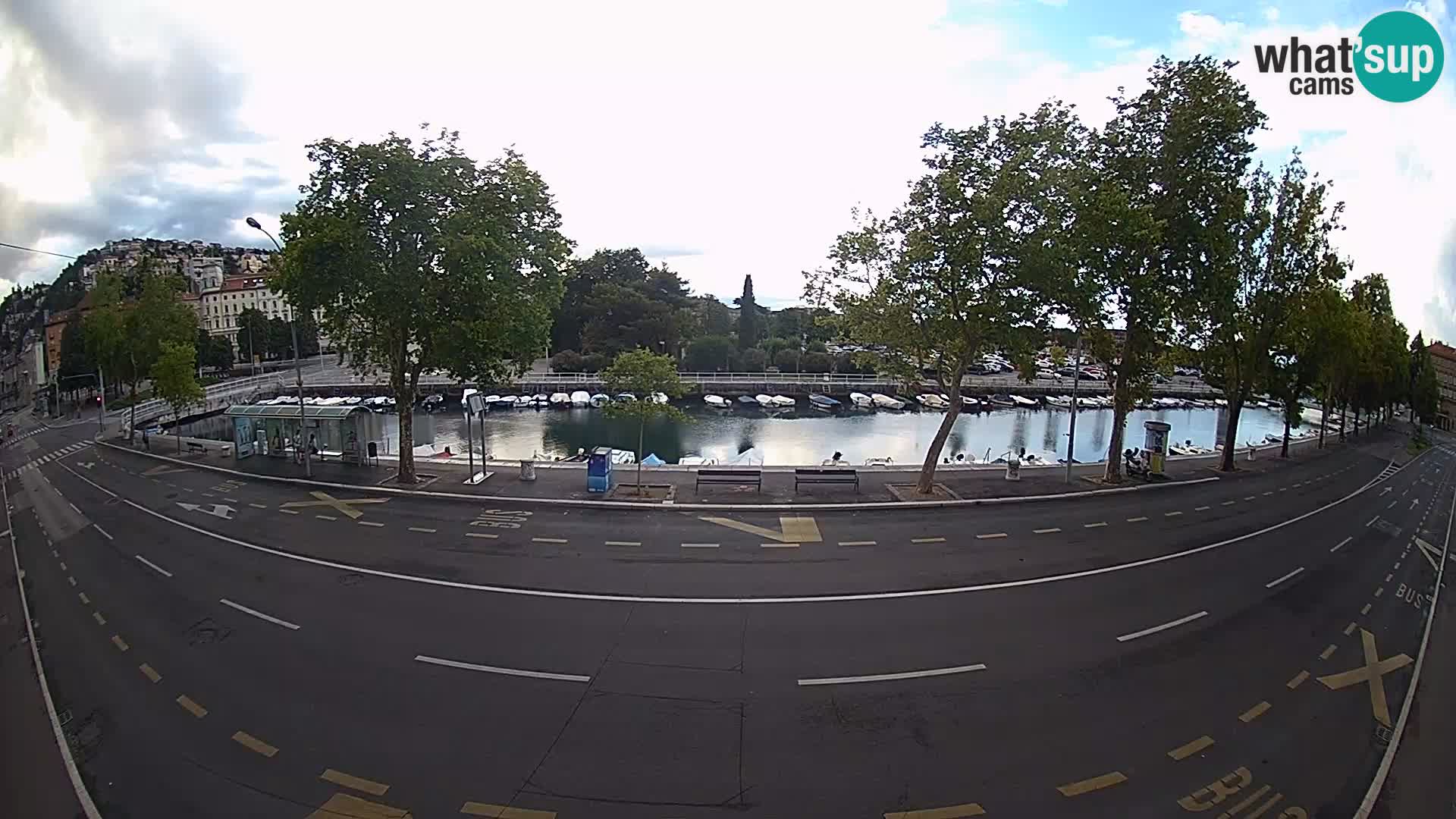 Rijeka – Der Blick auf Trsat und Sušak