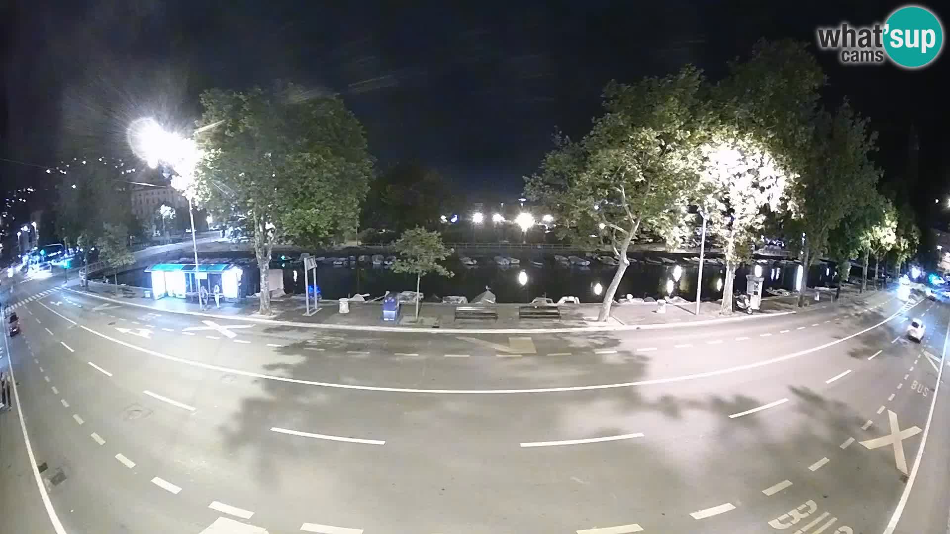 Rijeka –  pogled na Trsat i Sušak