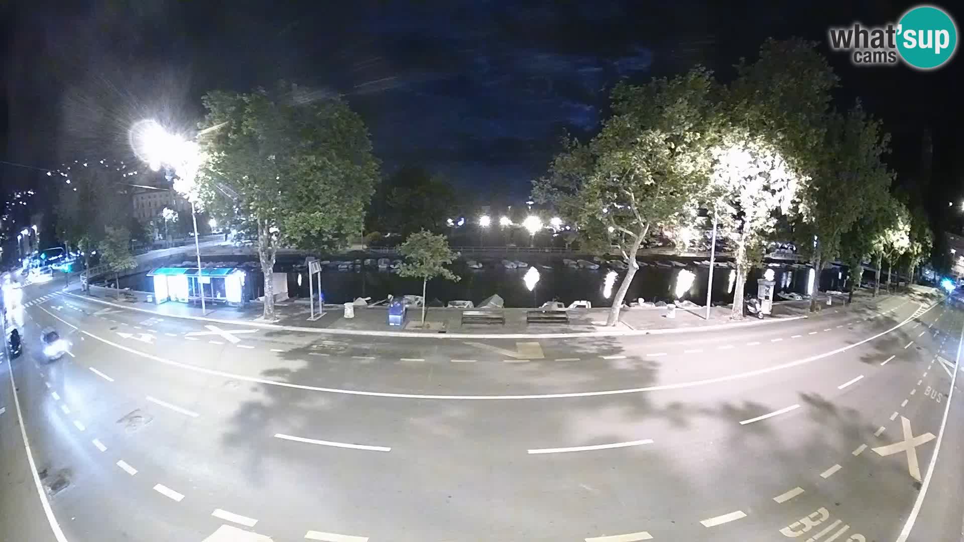 Rijeka –  La vista de Trsat y de Sušak