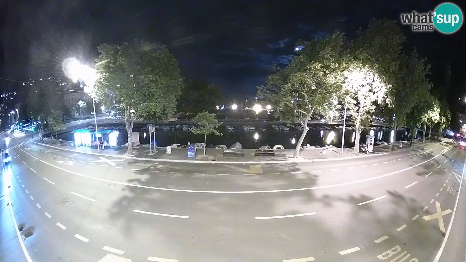 Rijeka –  La vista de Trsat y de Sušak