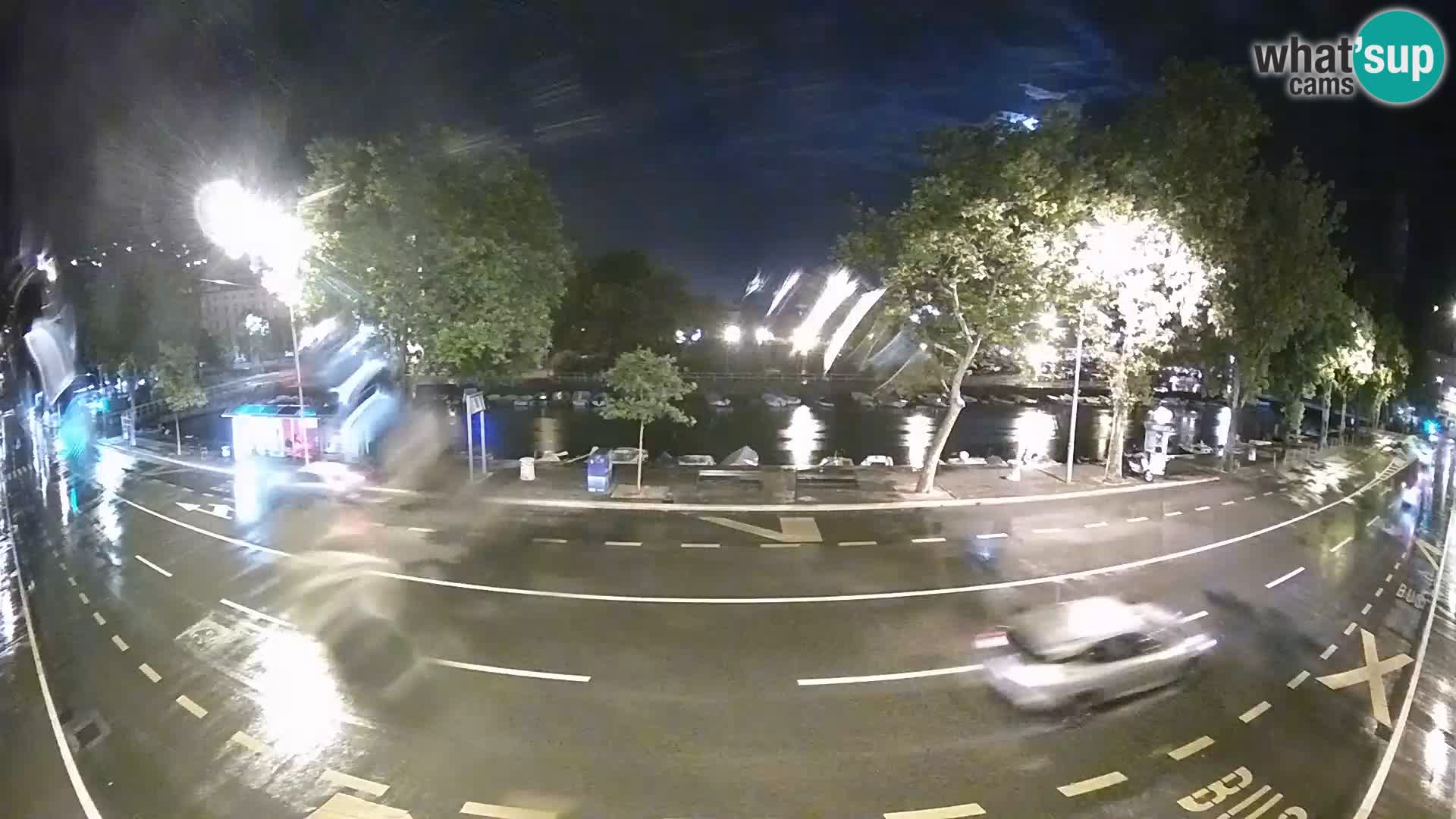 Rijeka –  La vista de Trsat y de Sušak