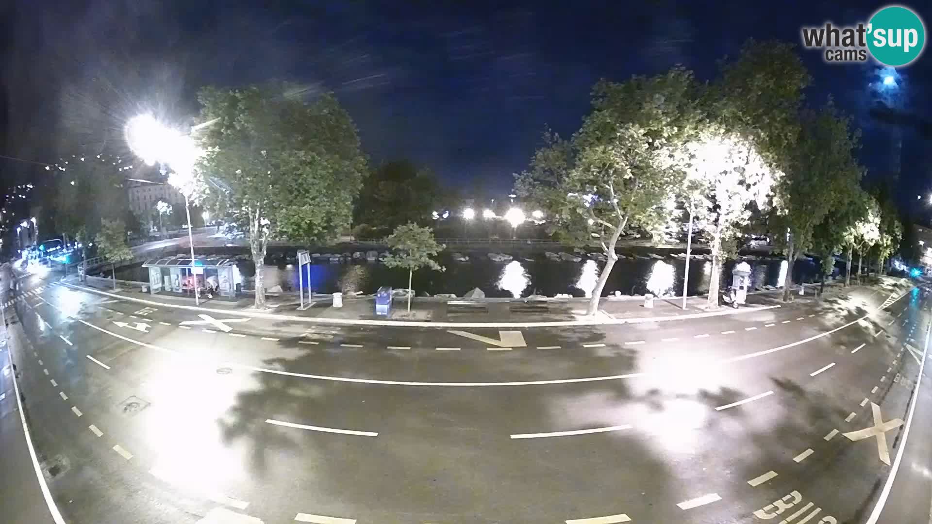 Rijeka –  pogled na Trsat i Sušak