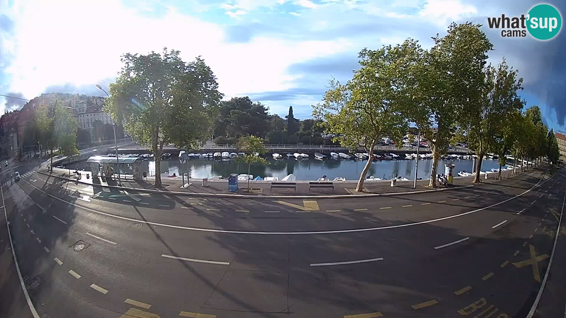 Rijeka –  La vista de Trsat y de Sušak