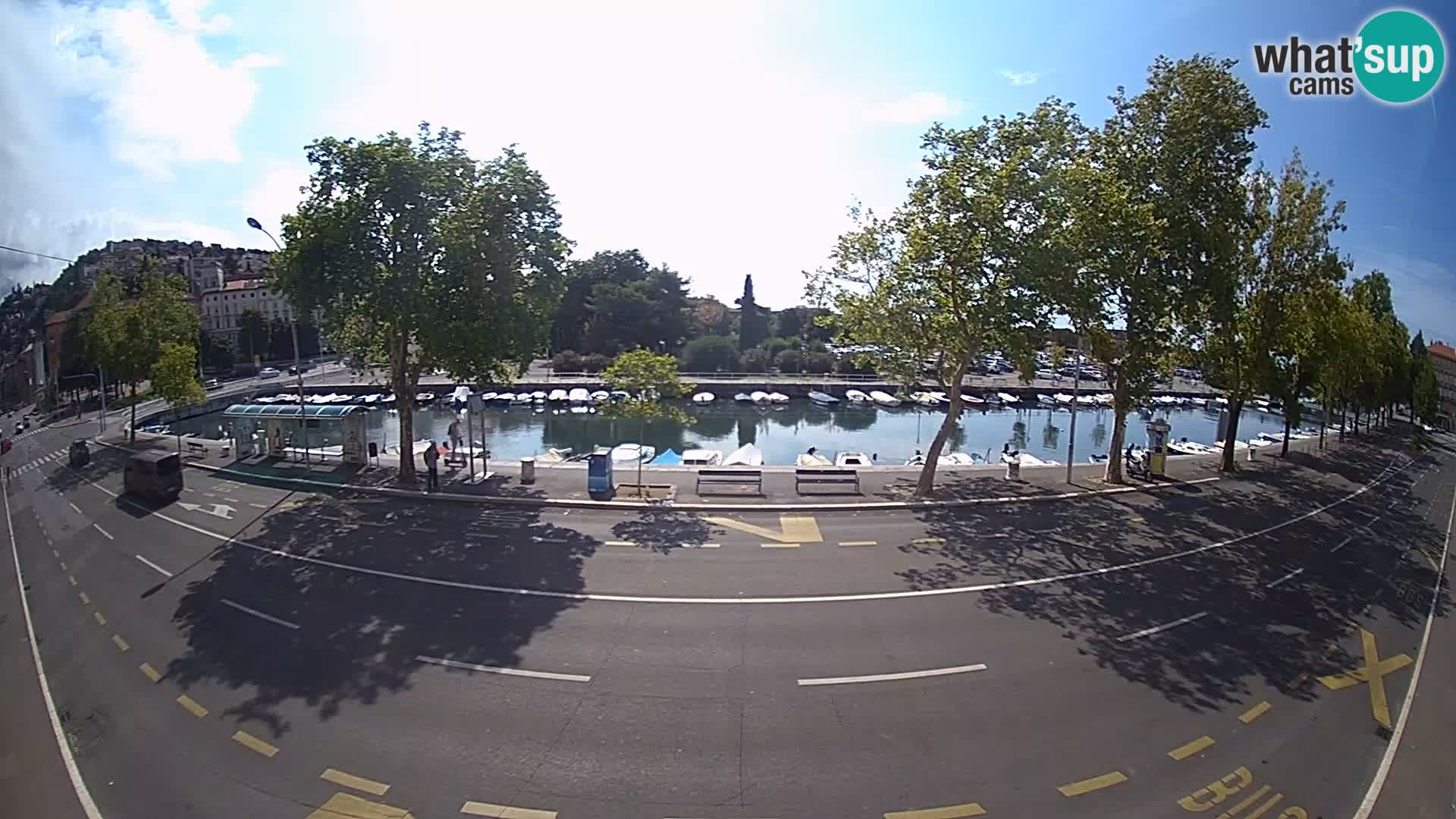 Rijeka – Der Blick auf Trsat und Sušak