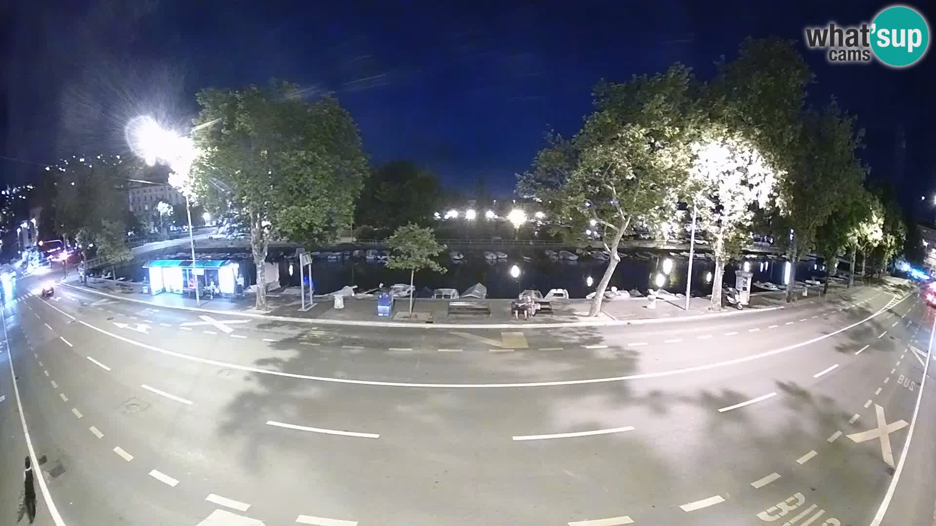 Rijeka – Der Blick auf Trsat und Sušak