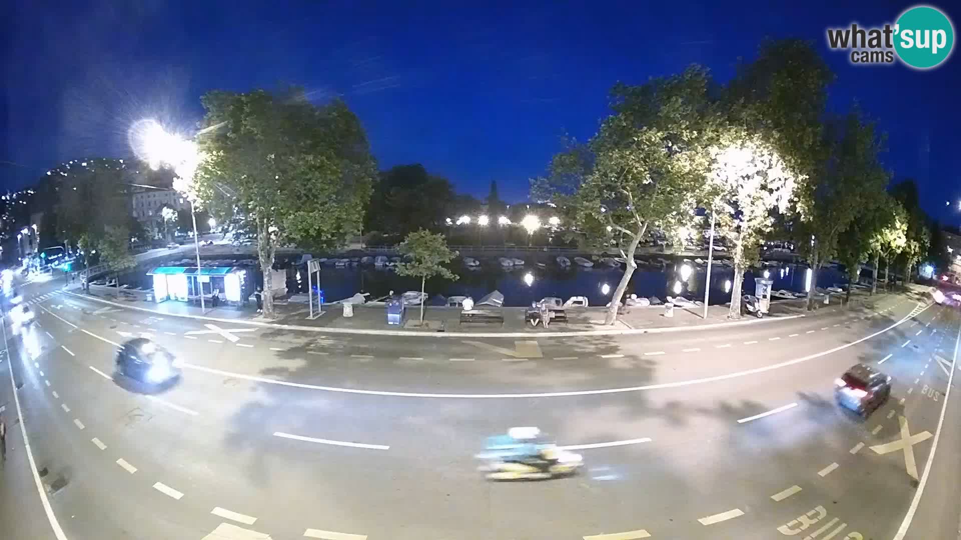 Rijeka –  La vista de Trsat y de Sušak