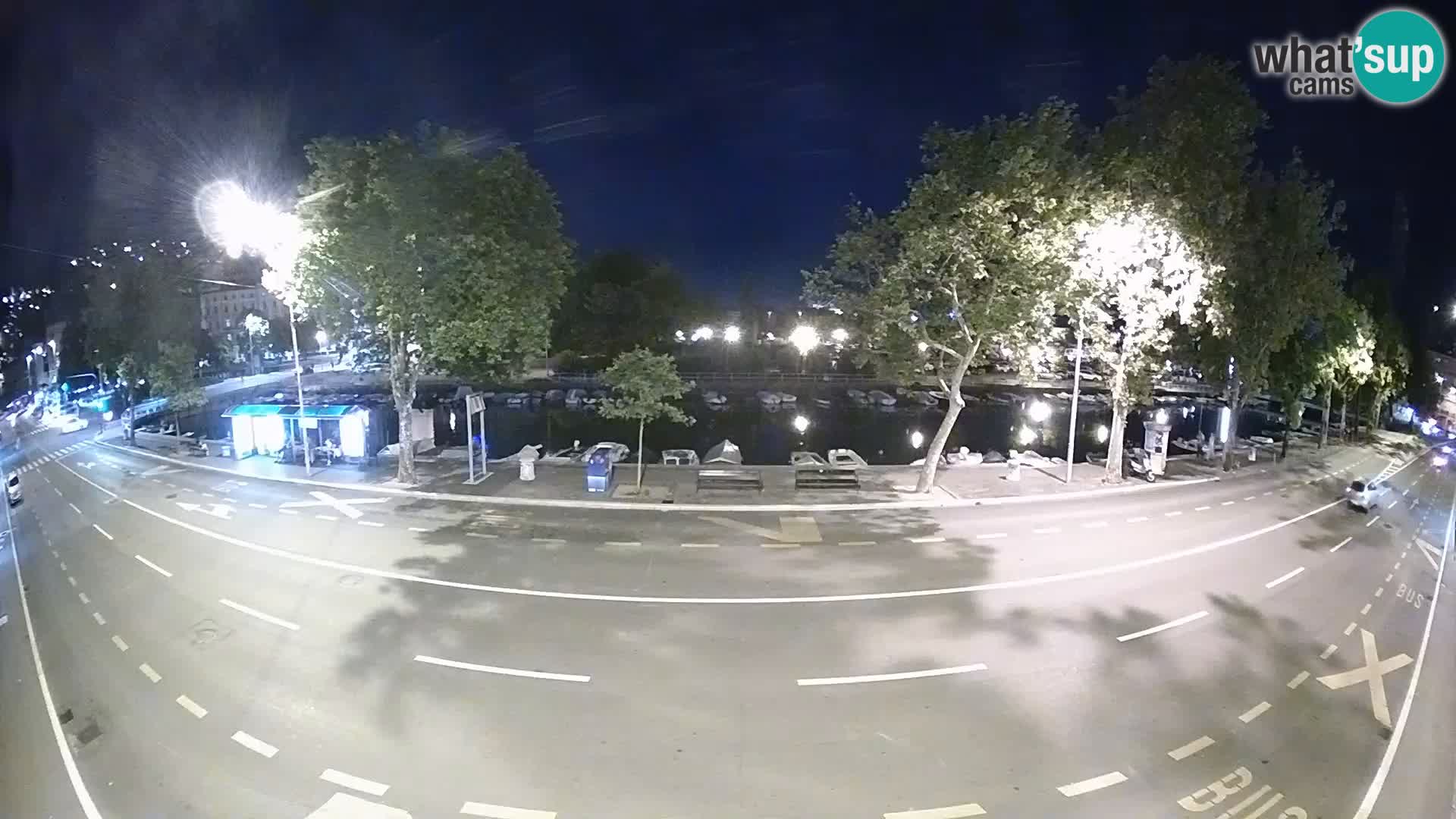Rijeka –  La vue de Trsat et Sušak