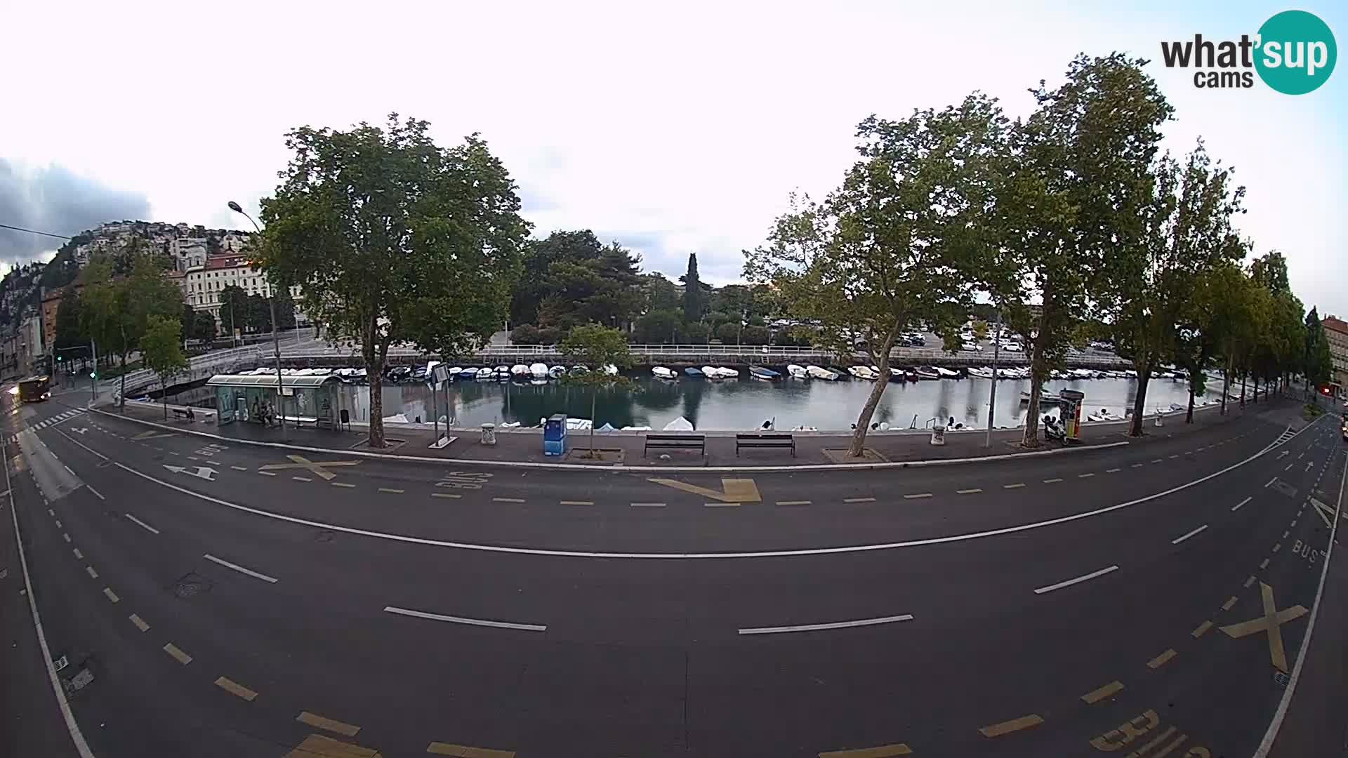 Rijeka –  La vista de Trsat y de Sušak