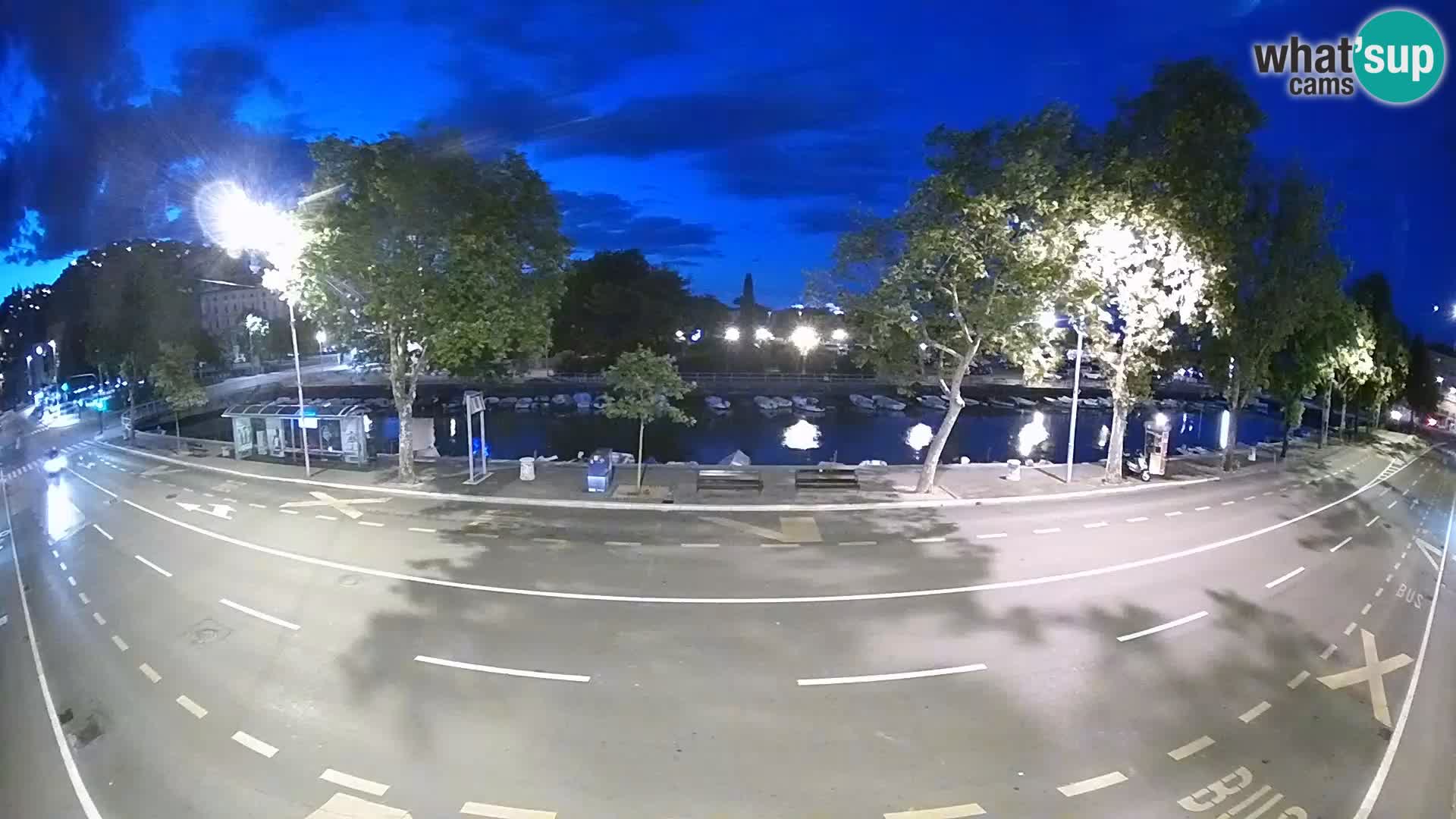 Rijeka –  pogled na Trsat i Sušak