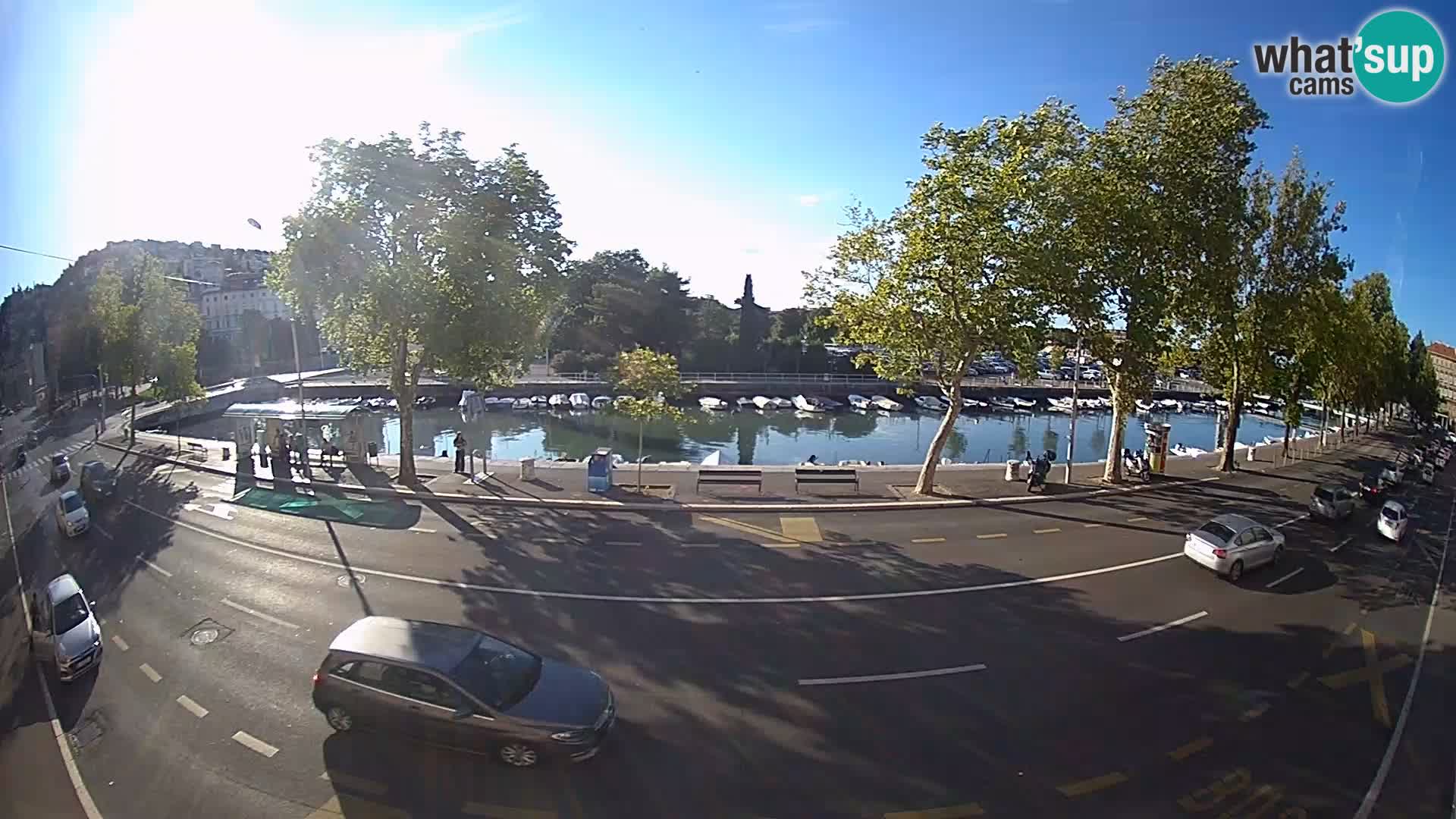 Rijeka – Der Blick auf Trsat und Sušak