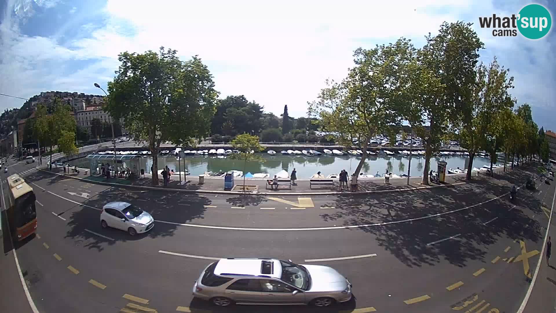 Rijeka –  La vue de Trsat et Sušak
