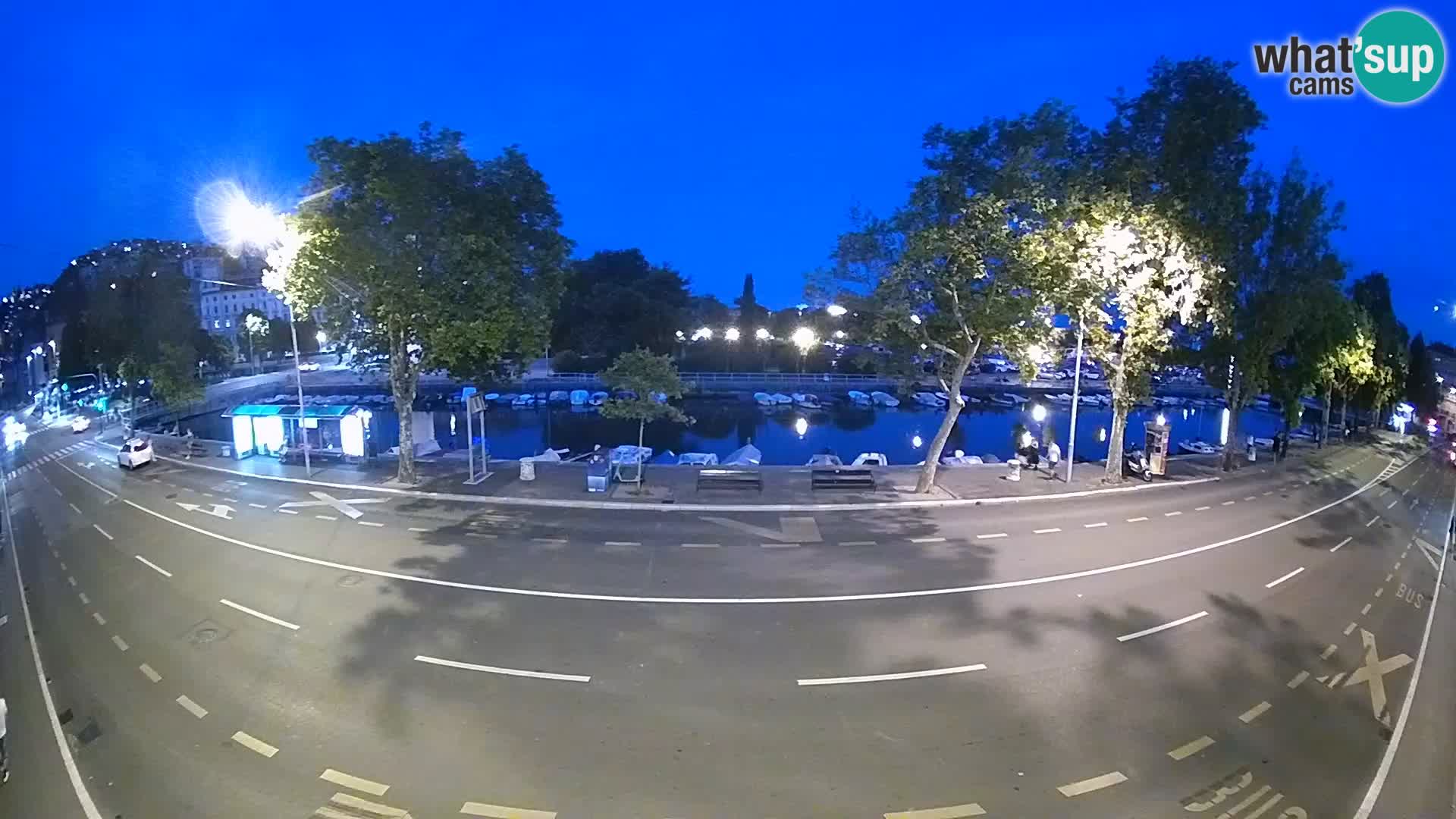 Rijeka – Der Blick auf Trsat und Sušak