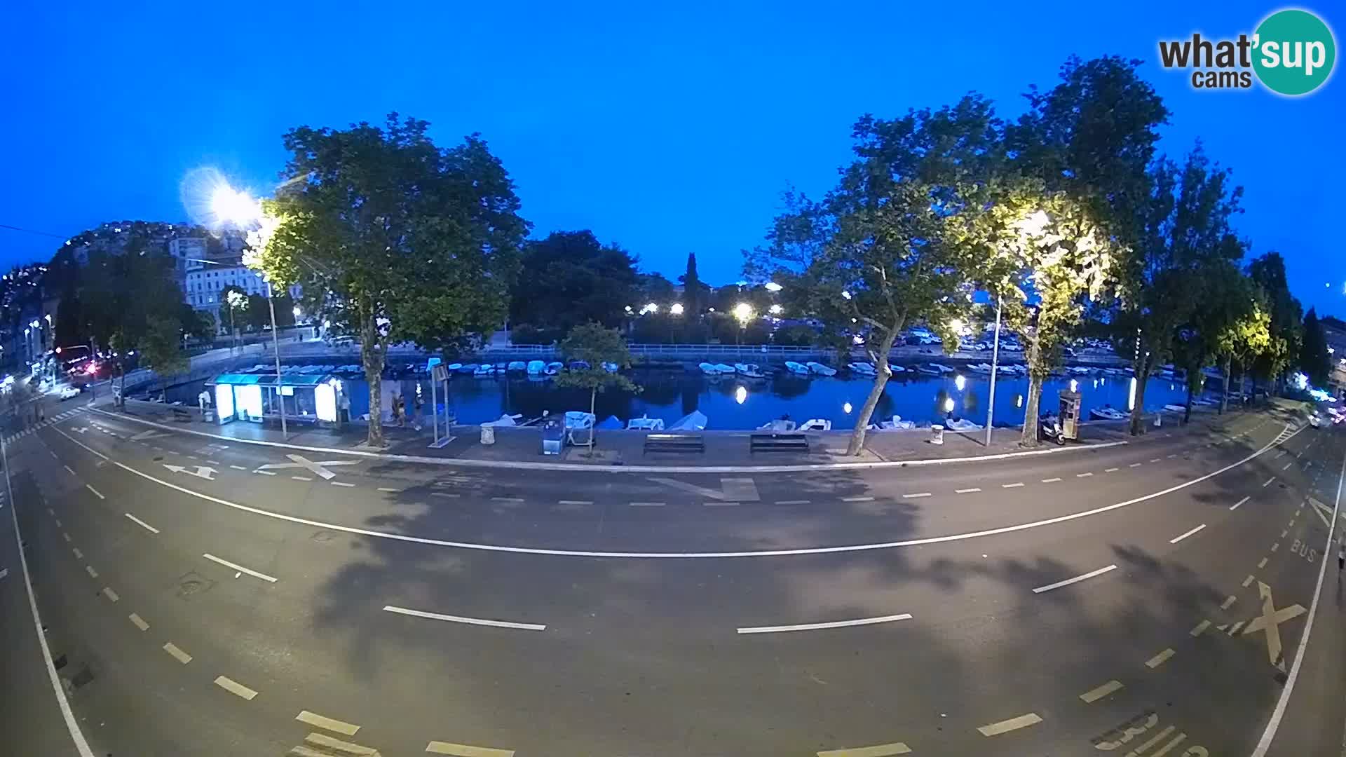 Rijeka –  La vue de Trsat et Sušak