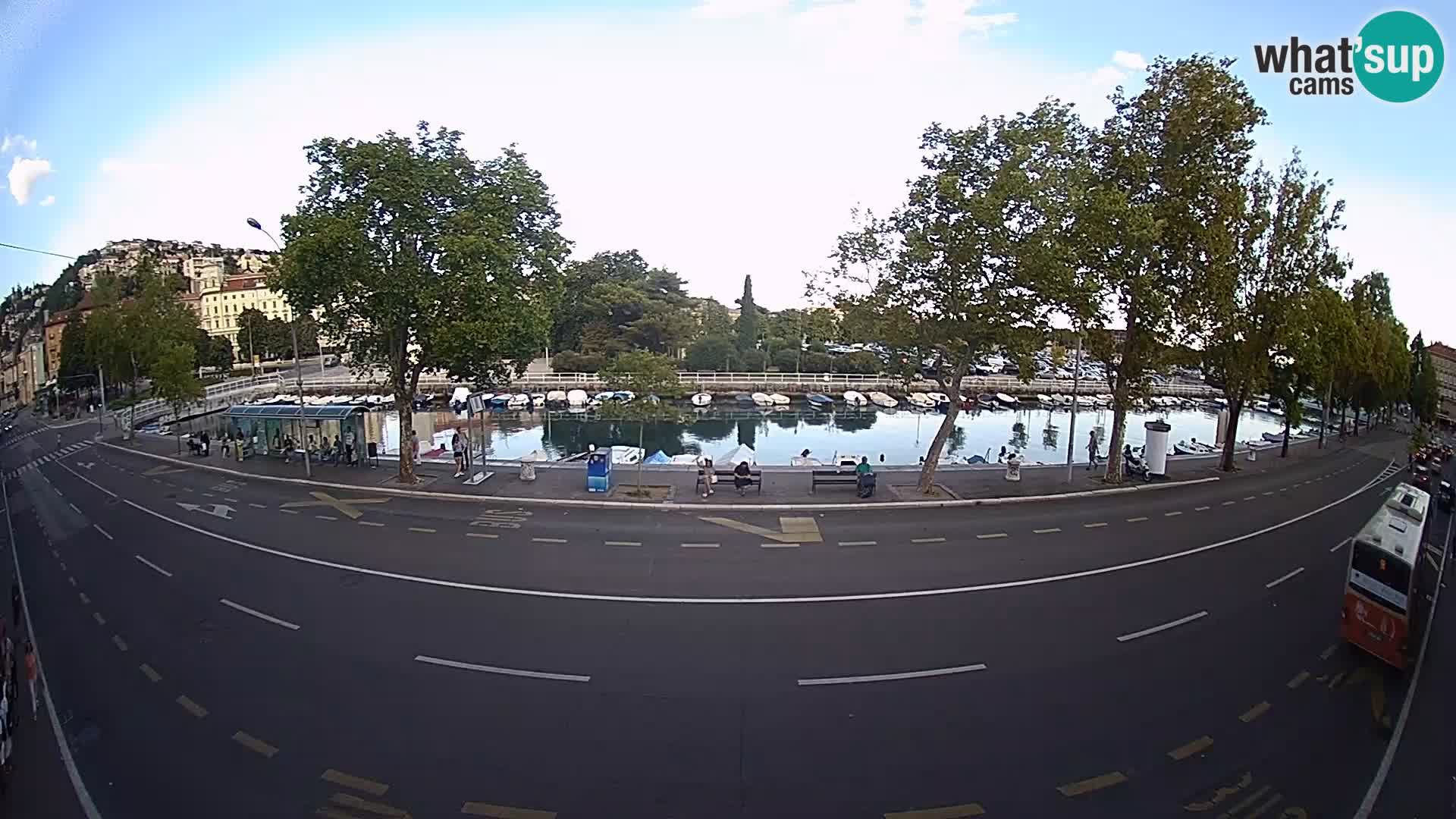 Rijeka – Der Blick auf Trsat und Sušak