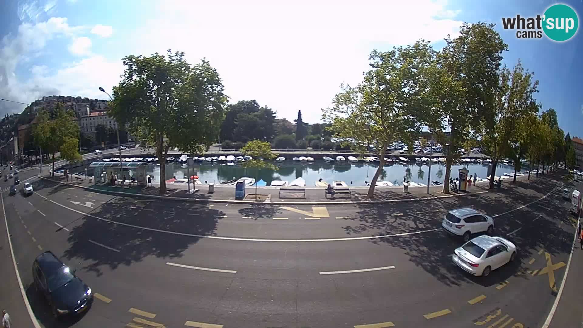 Rijeka –  La vue de Trsat et Sušak