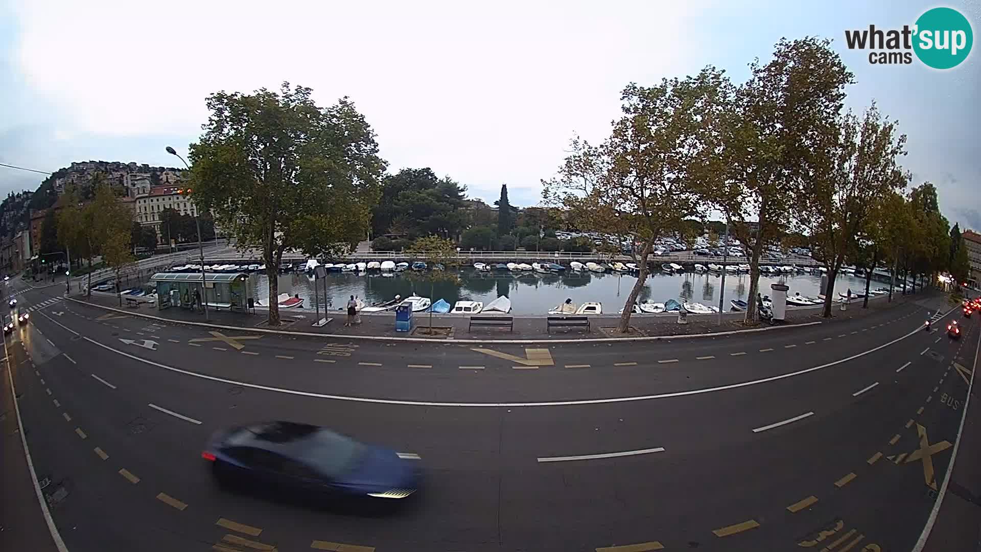 Rijeka –  pogled na Trsat i Sušak