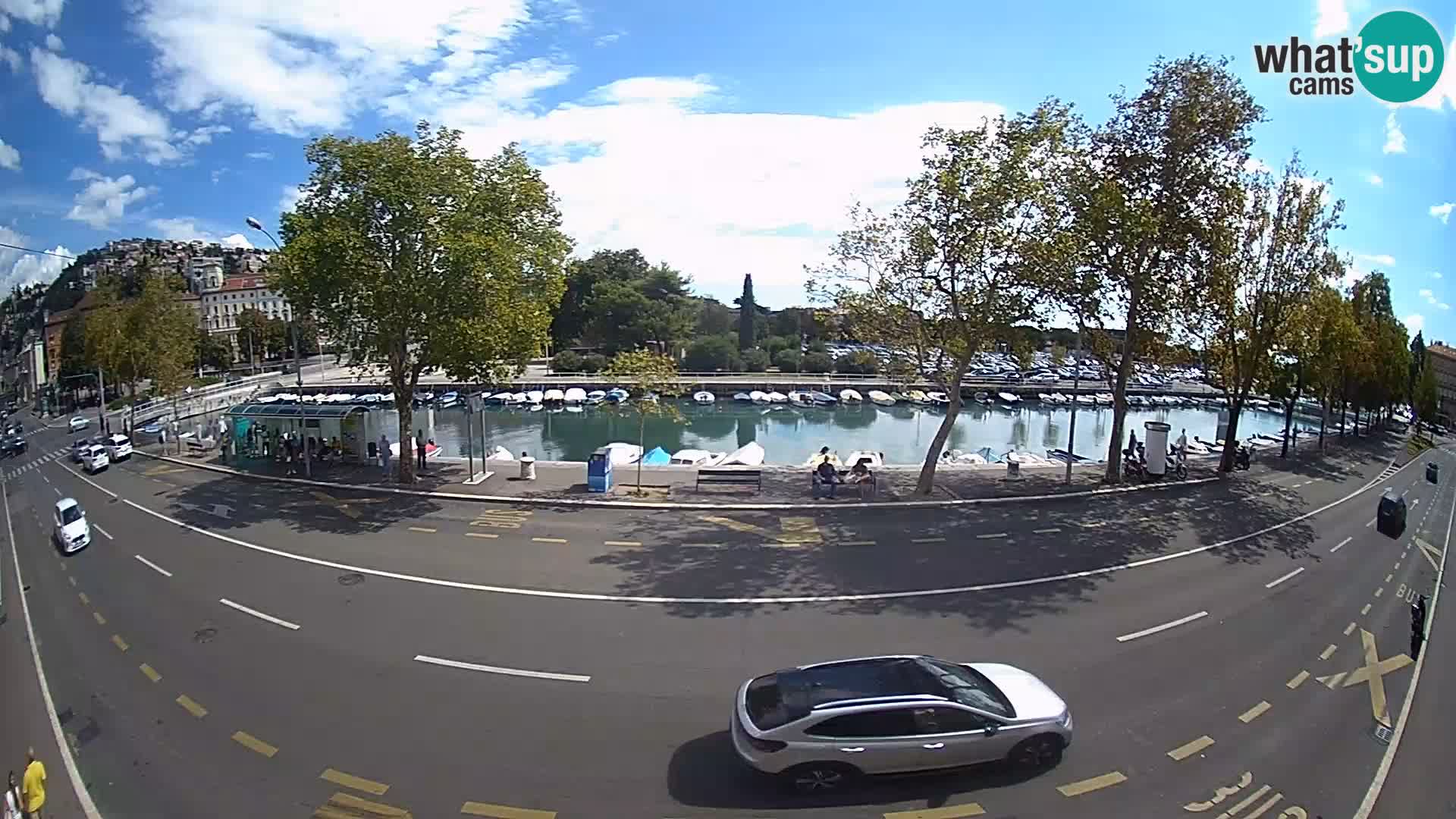 Rijeka –  La vue de Trsat et Sušak
