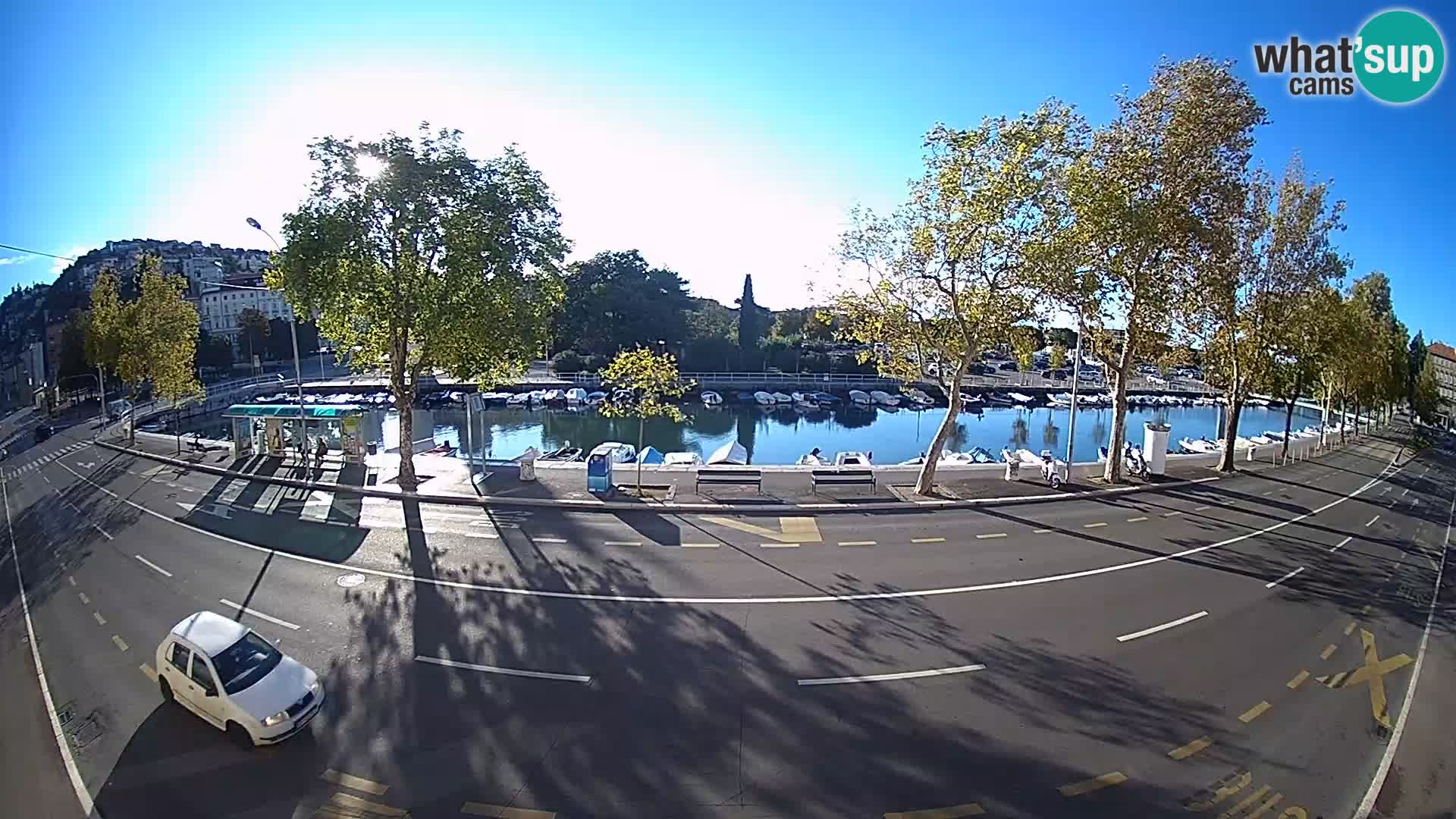 Rijeka – Der Blick auf Trsat und Sušak
