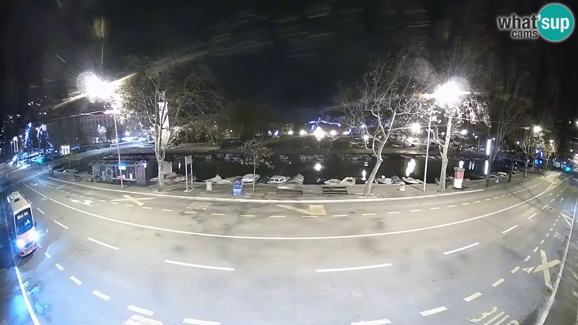 Rijeka –  pogled na Trsat i Sušak