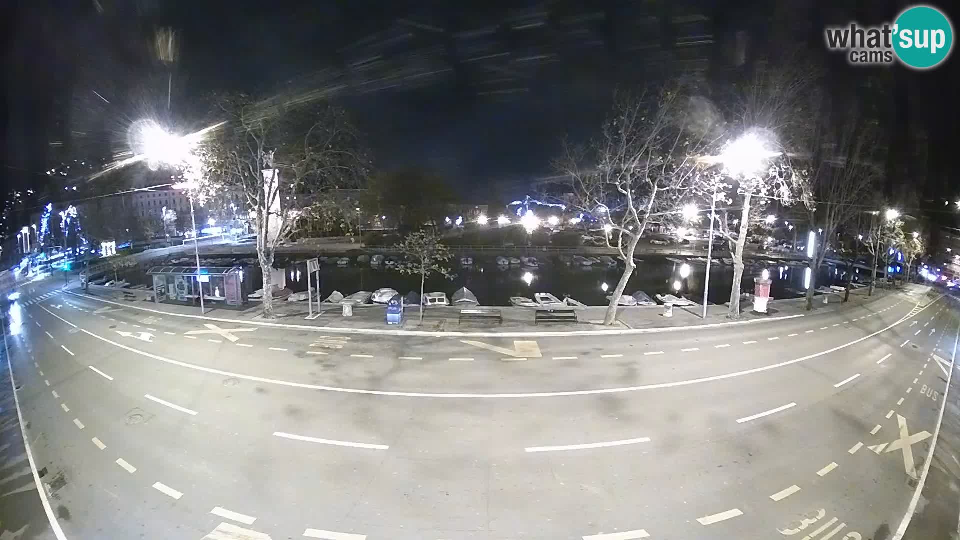 Rijeka – Der Blick auf Trsat und Sušak