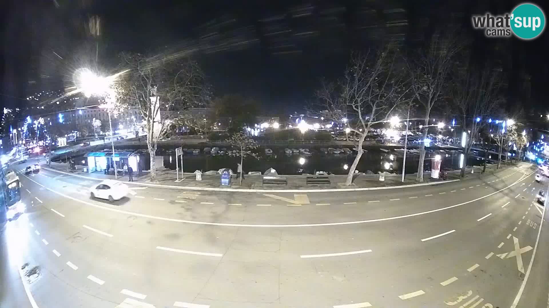 Rijeka –  La vue de Trsat et Sušak