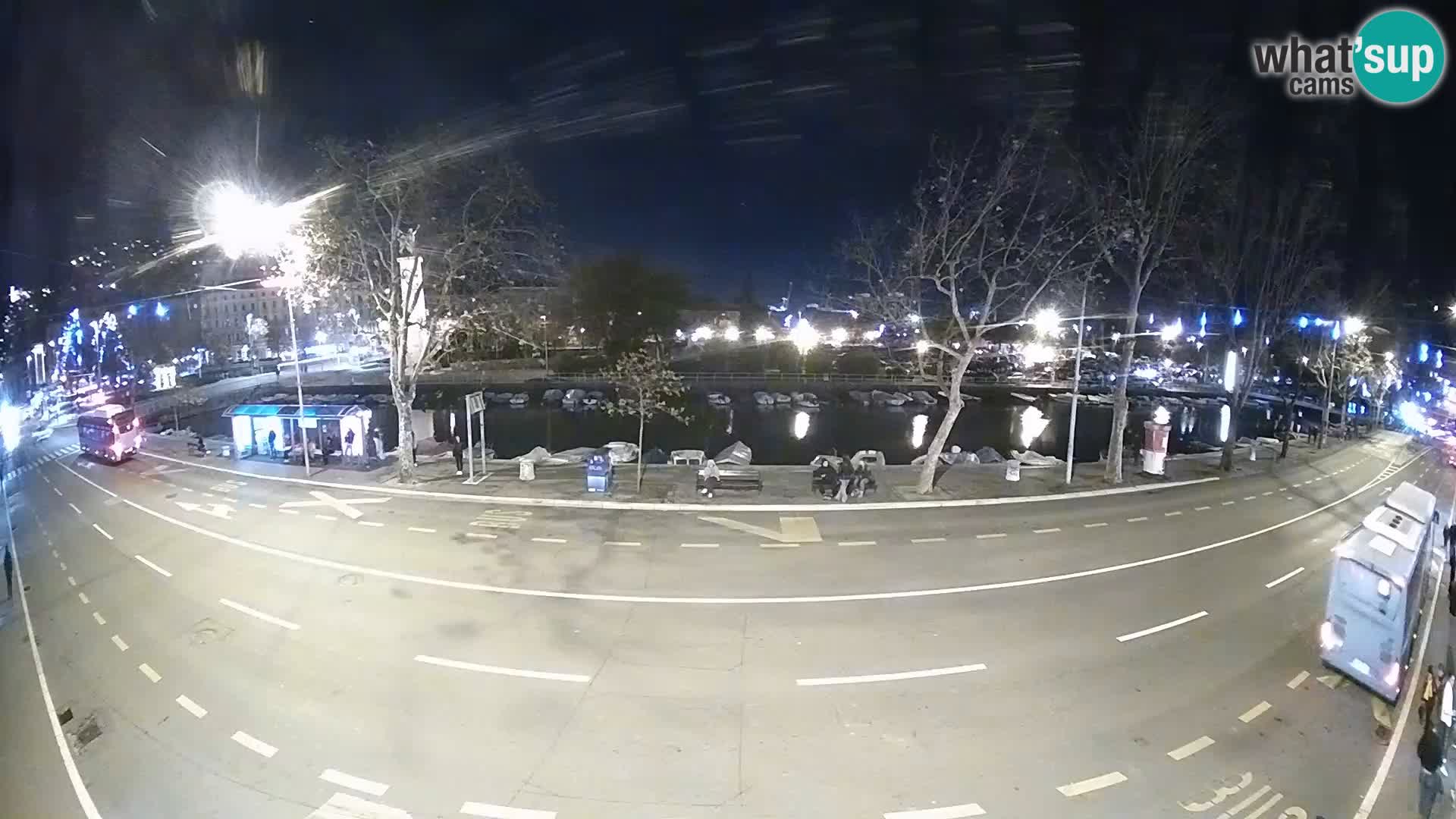 Rijeka –  La vue de Trsat et Sušak