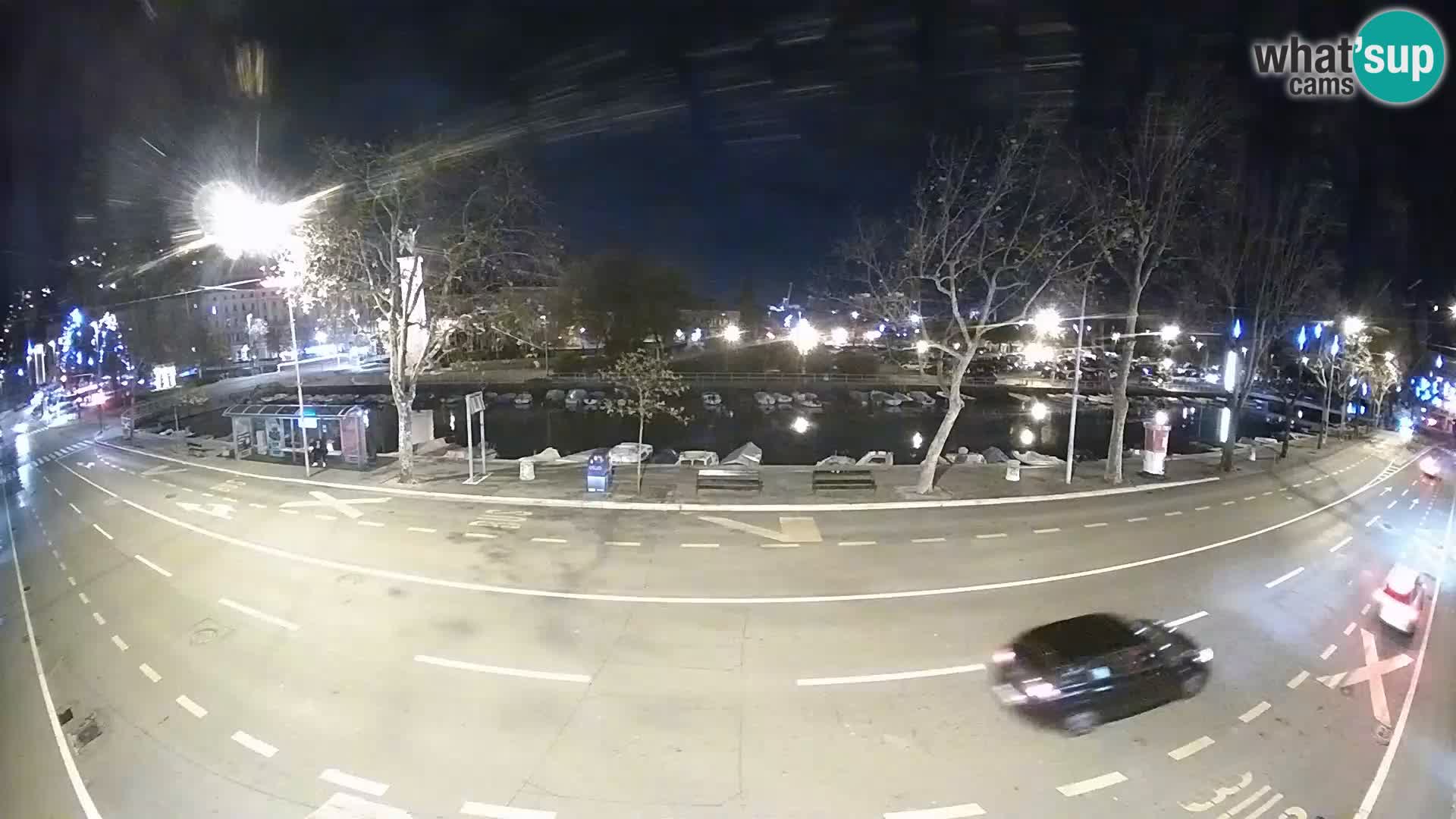 Rijeka –  pogled na Trsat i Sušak