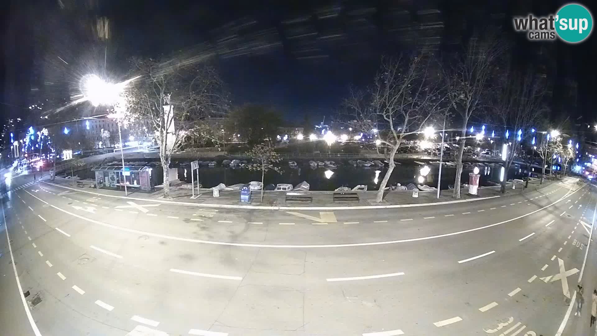 Rijeka –  pogled na Trsat i Sušak