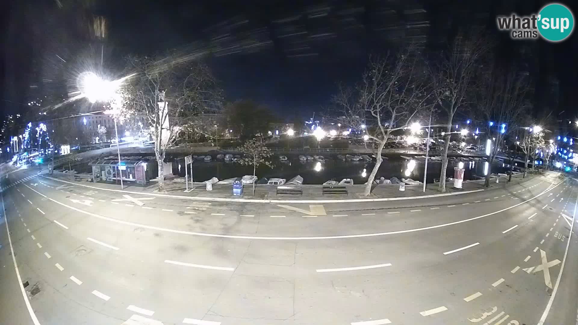 Rijeka –  La vista de Trsat y de Sušak