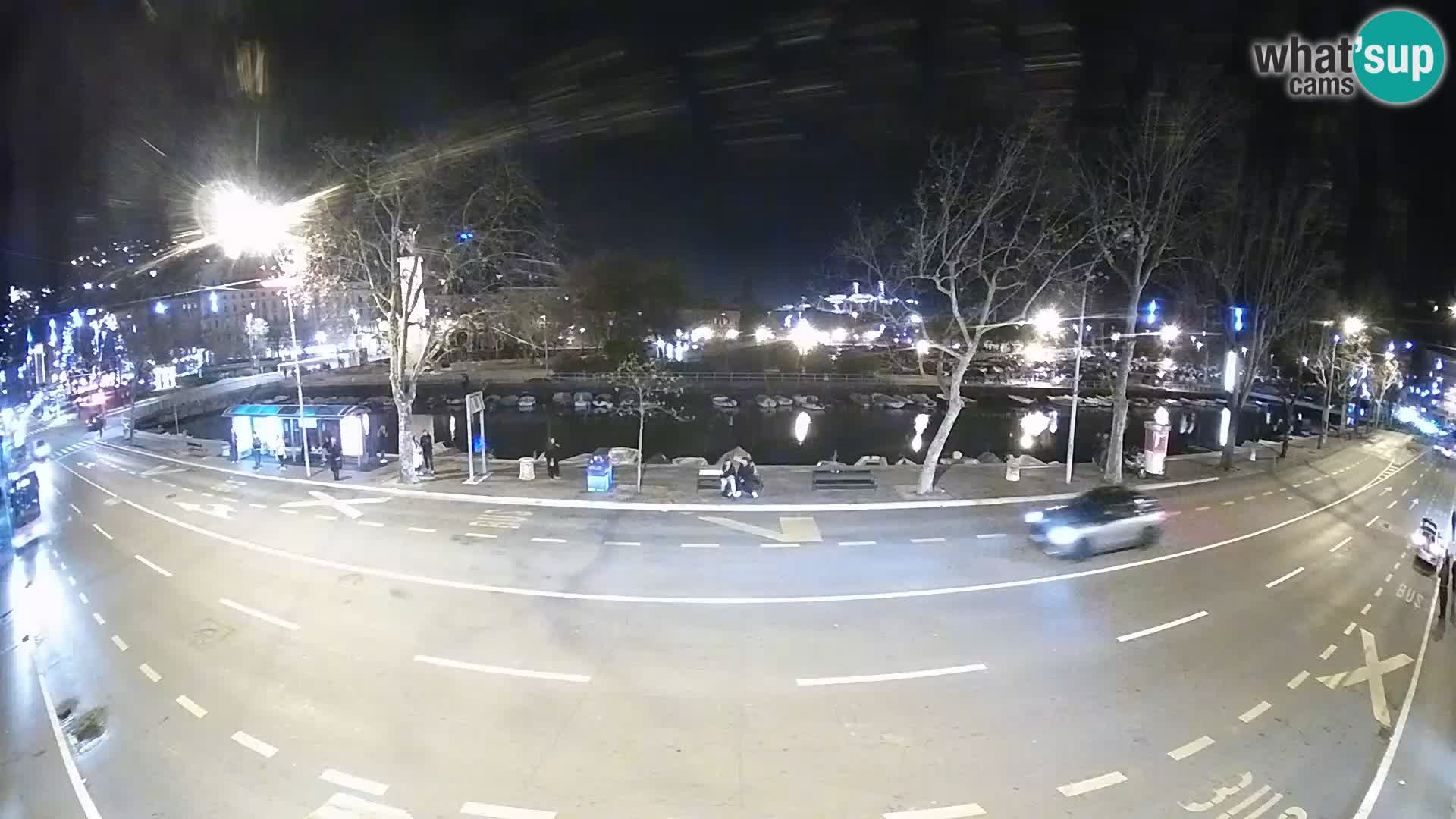 Rijeka – Der Blick auf Trsat und Sušak