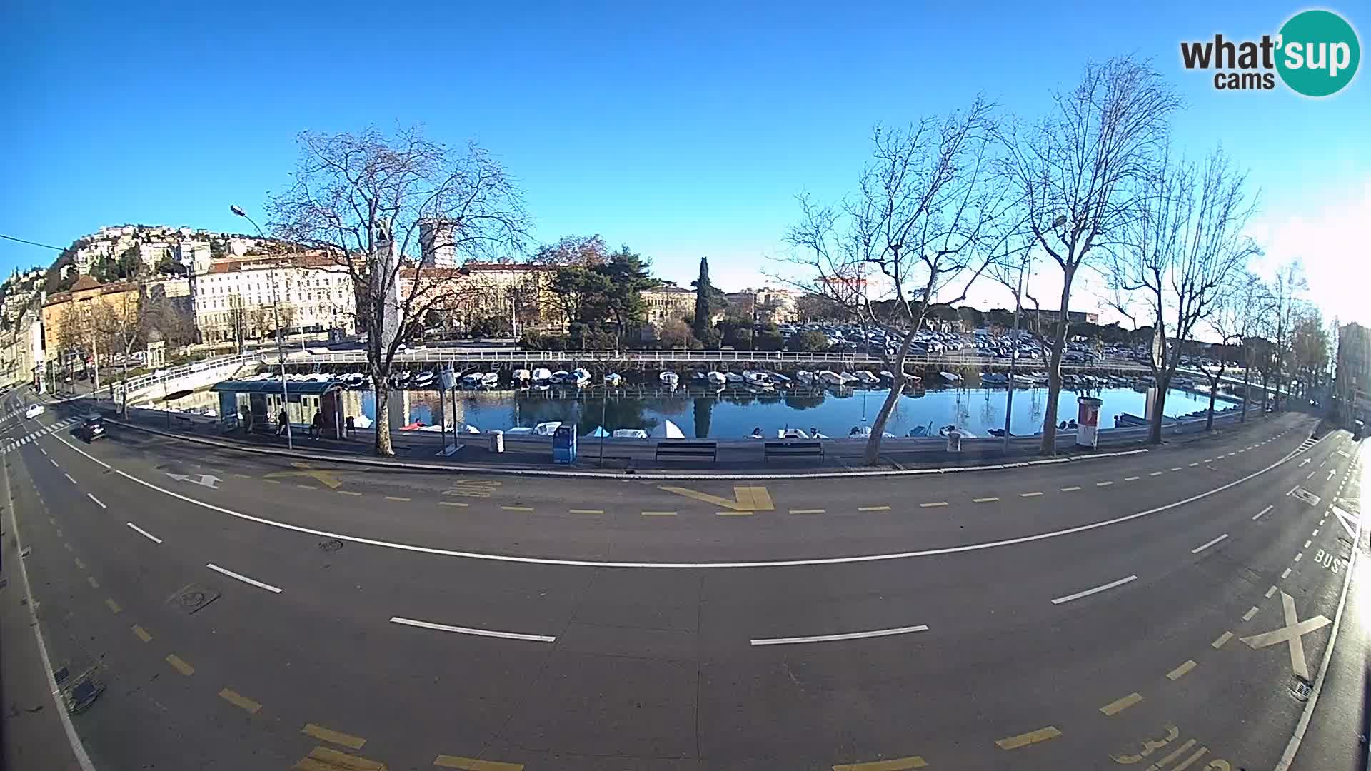 Rijeka – The view of Trsat and Sušak