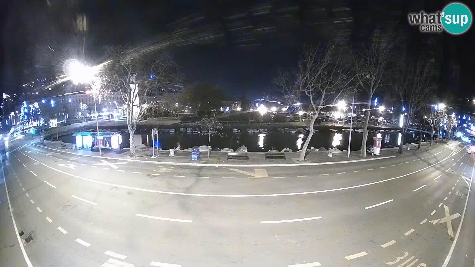 Rijeka –  La vista de Trsat y de Sušak