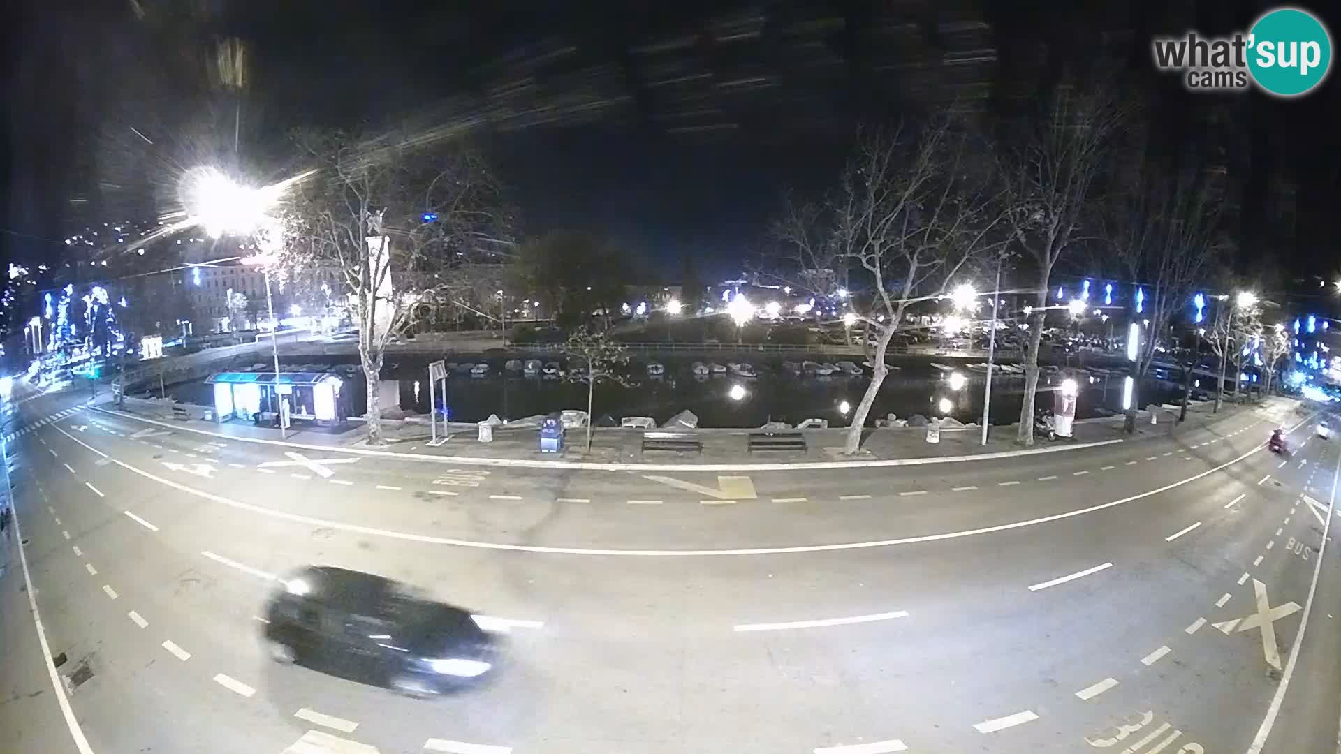 Rijeka – Der Blick auf Trsat und Sušak