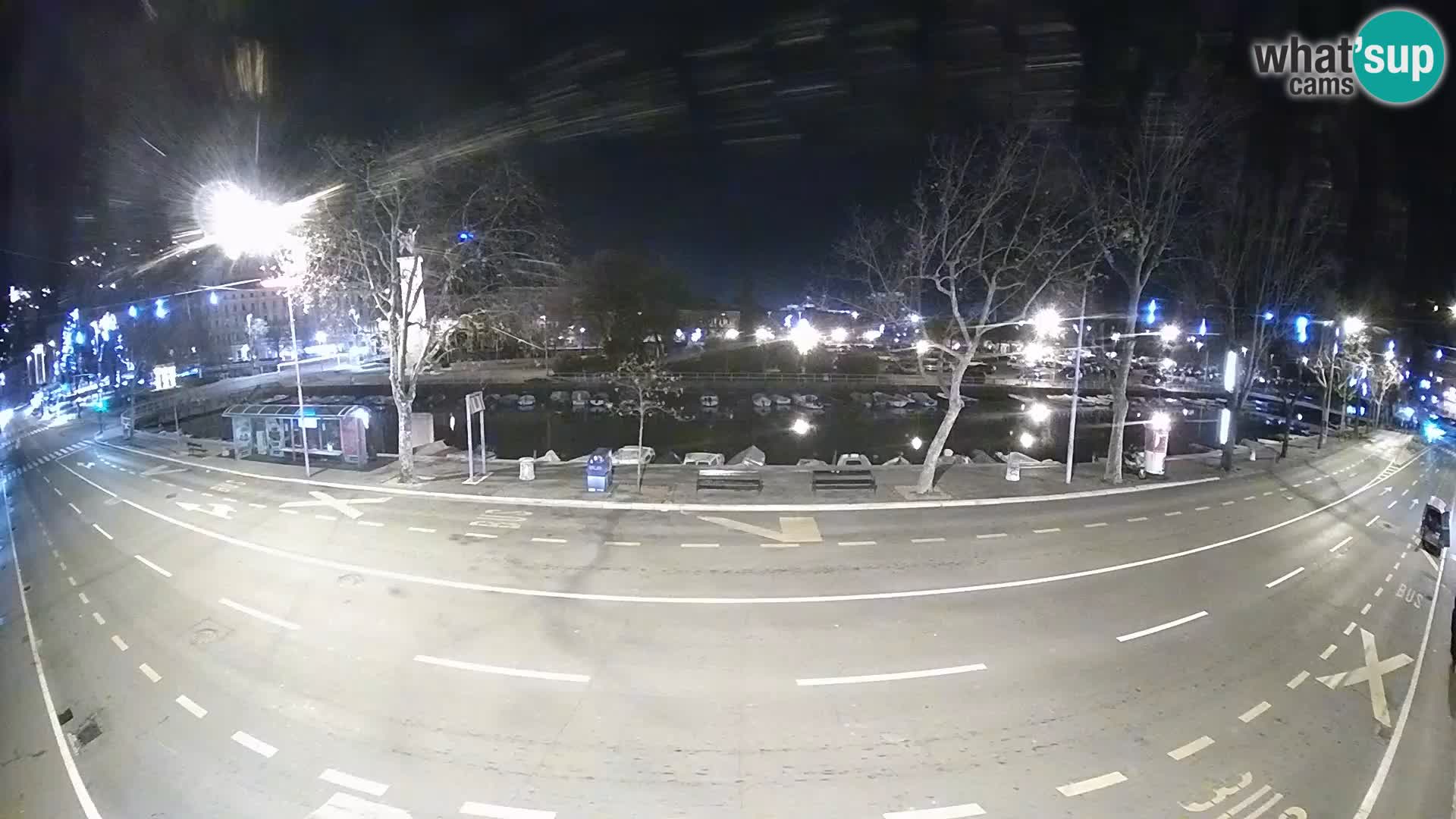 Rijeka –  La vue de Trsat et Sušak