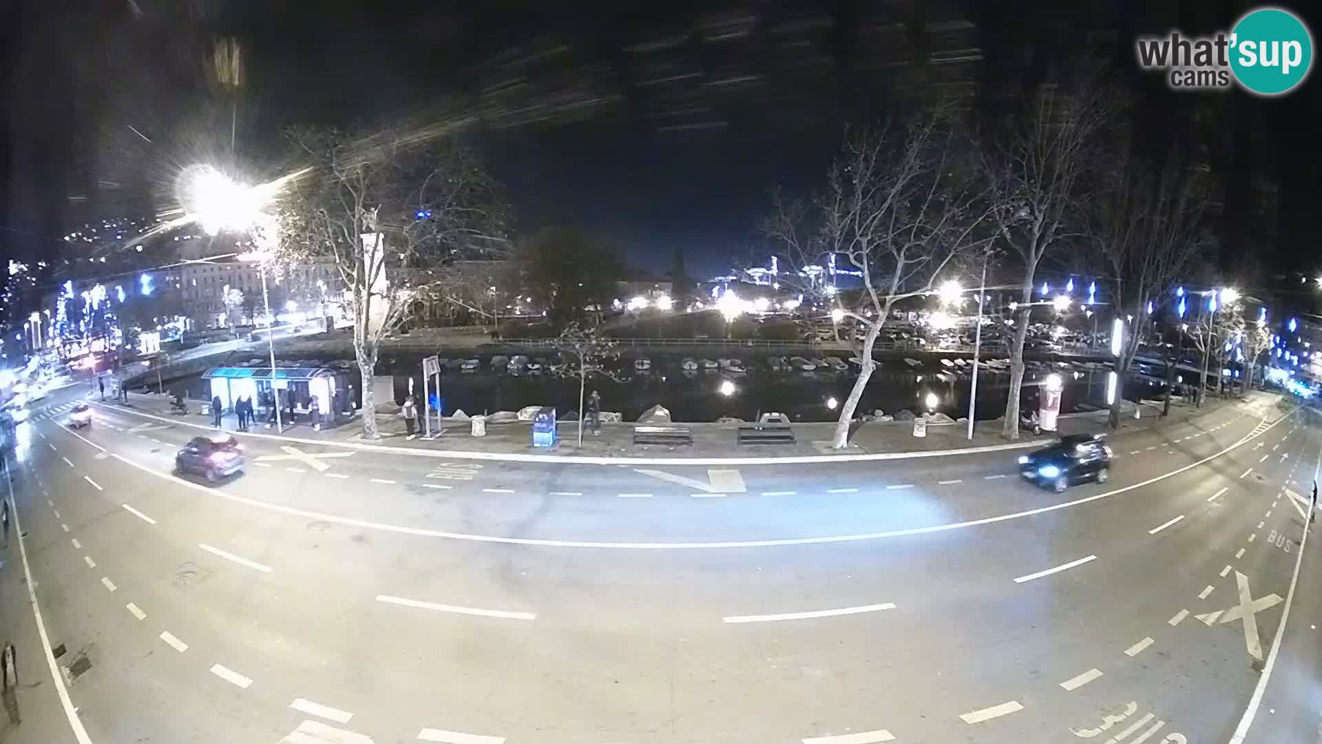 Rijeka – Der Blick auf Trsat und Sušak